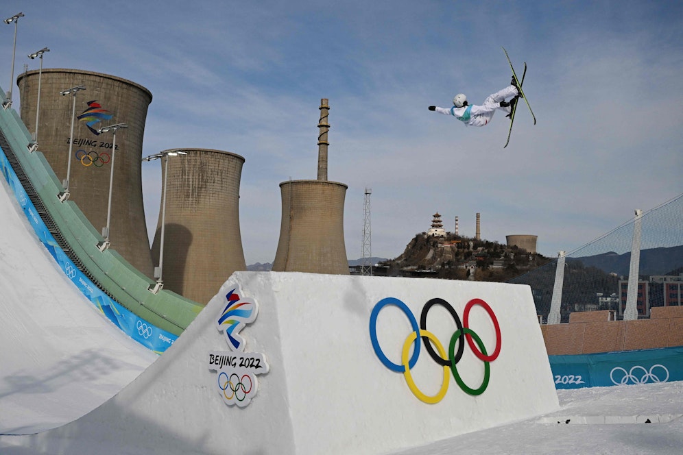 Laura Wallner bei den Olympischen Spielen in Peking.