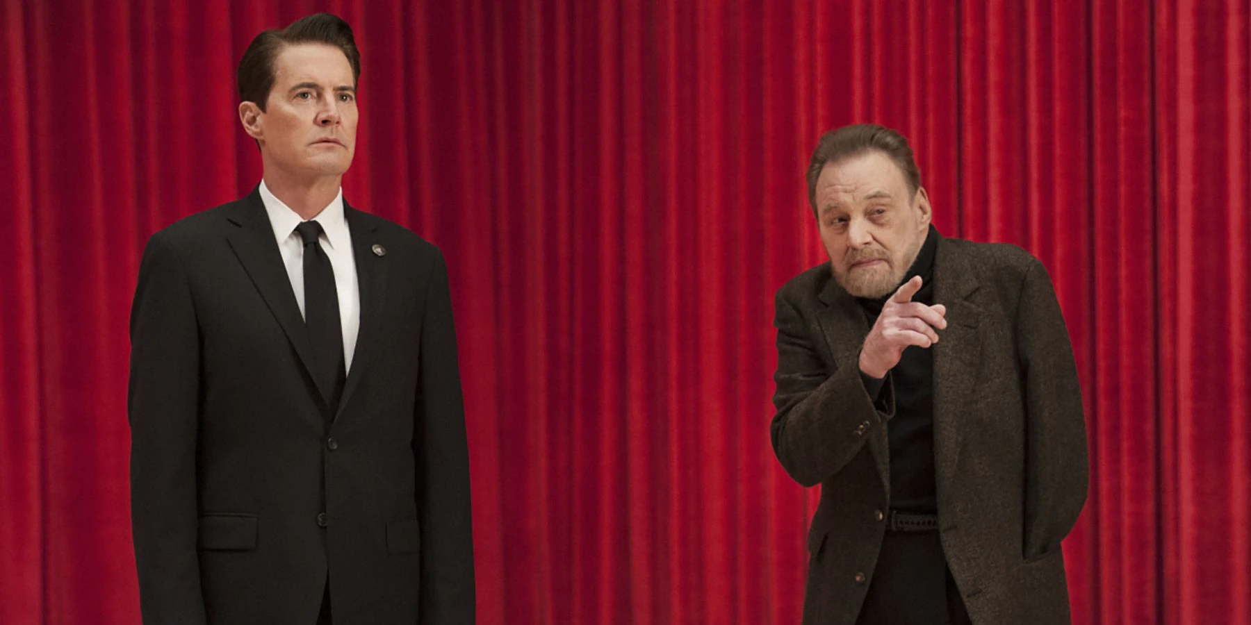  Kyle MacLachlan mit Al Strobel