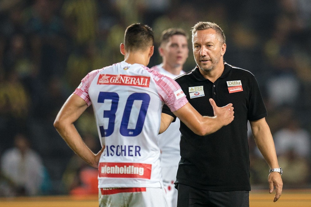 Manfred Fischer unterstützte Manfred Schmid, geht der Austria-Kapitän nun?