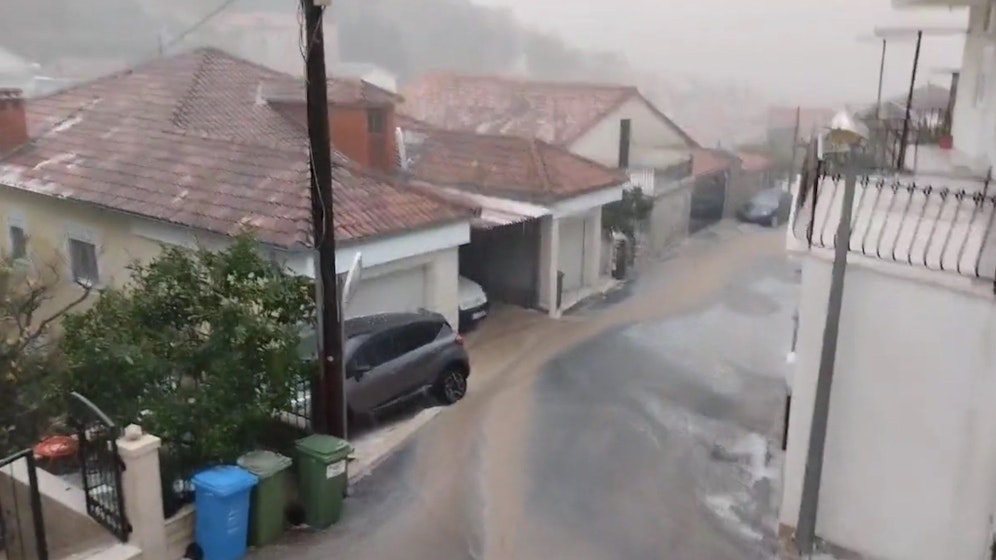 Hagel-Walze am Balkan – Sturm wütet in Südkroatien