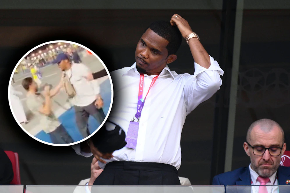 Samuel Eto’o sorgte für einen handfesten Skandal.