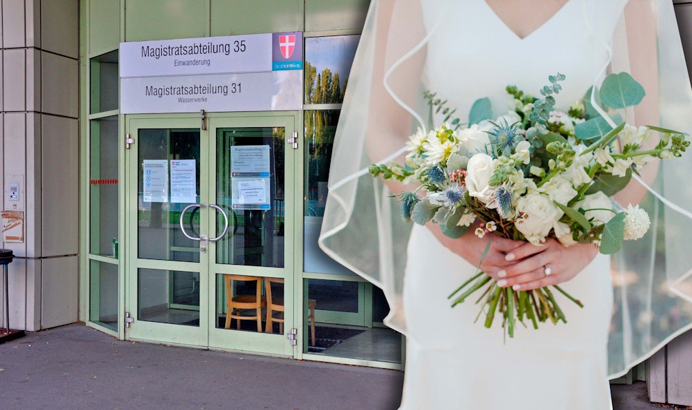 Die MA35 hat sich bei Scheinehen viel Zeit gelassen.