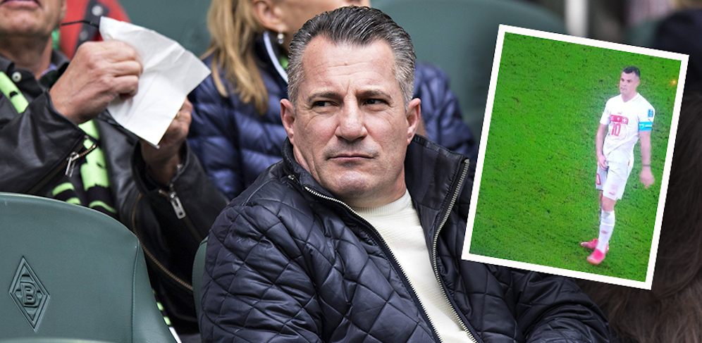 Granit Xhaka sorgte mit einer obszönen Geste für Schlagzeilen, sein Vater teilte nun im kosovarischen TV aus. 