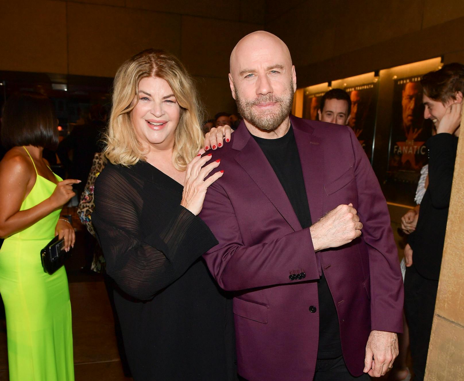 Kirstie Alley und Schauspielkollege John Travolta.