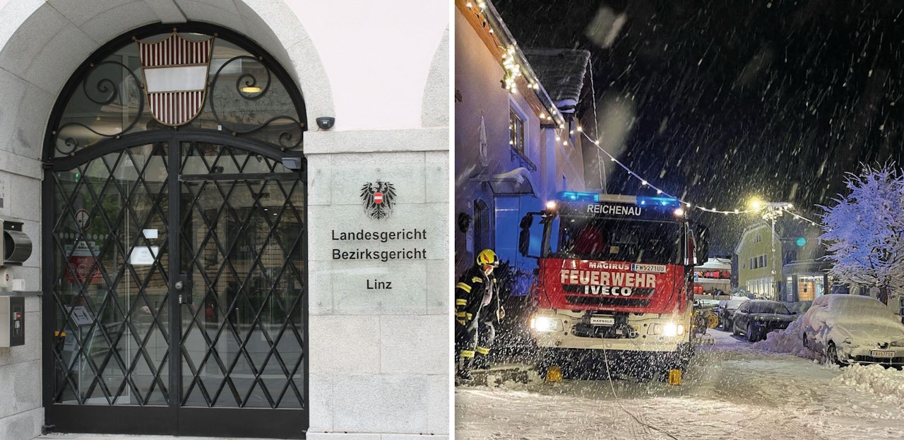 Heute.at - Schneechaos verhindert Prozess um misshandeltes Baby