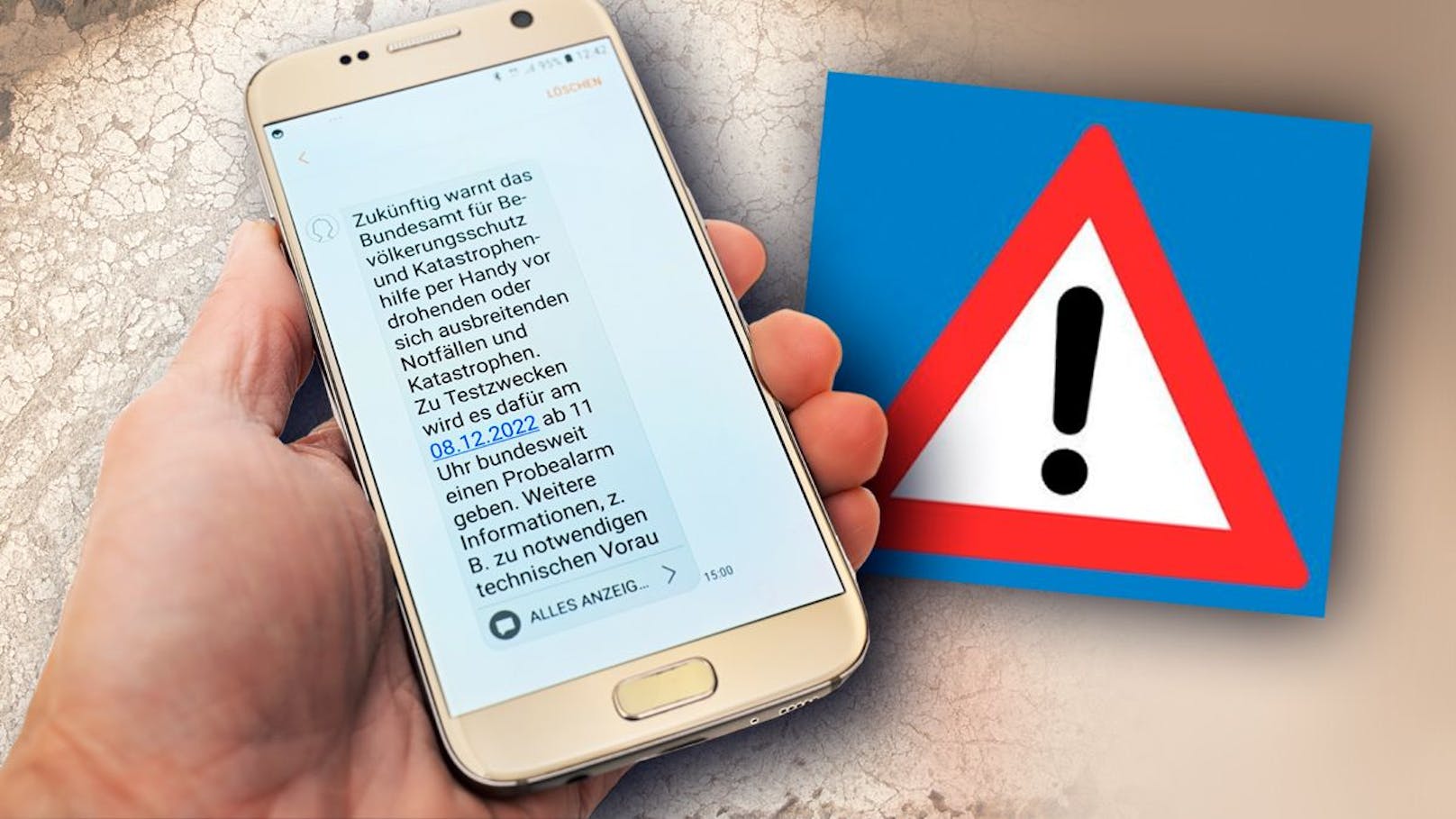 Warntag: Am 8. Dezember üben deutsche Behörden die Zivilschutz-Auslösung im Katastrophenfall neu auch per Handy-Nachricht.