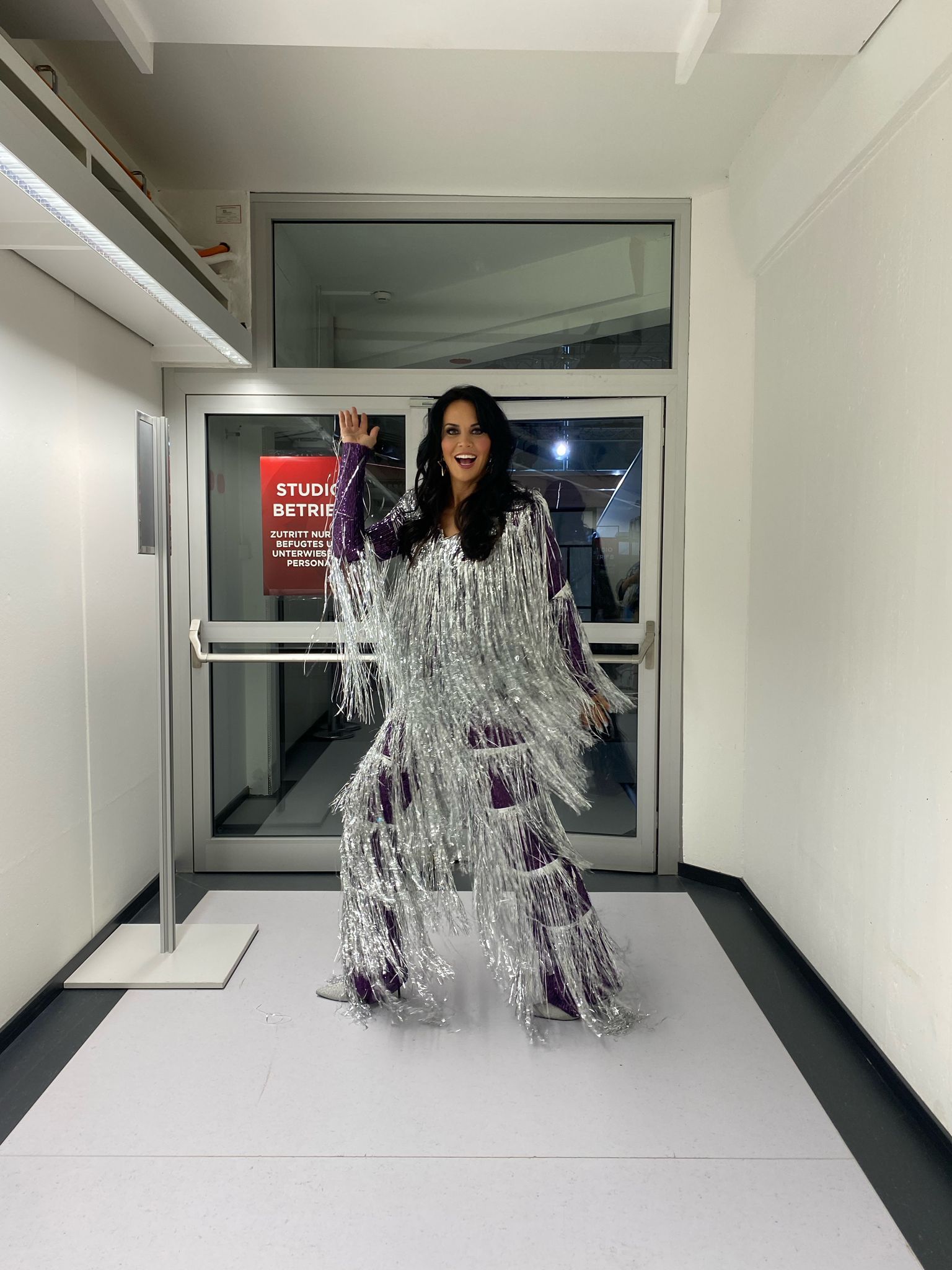 Martina Reuter als "moderner Yeti aus Wien"