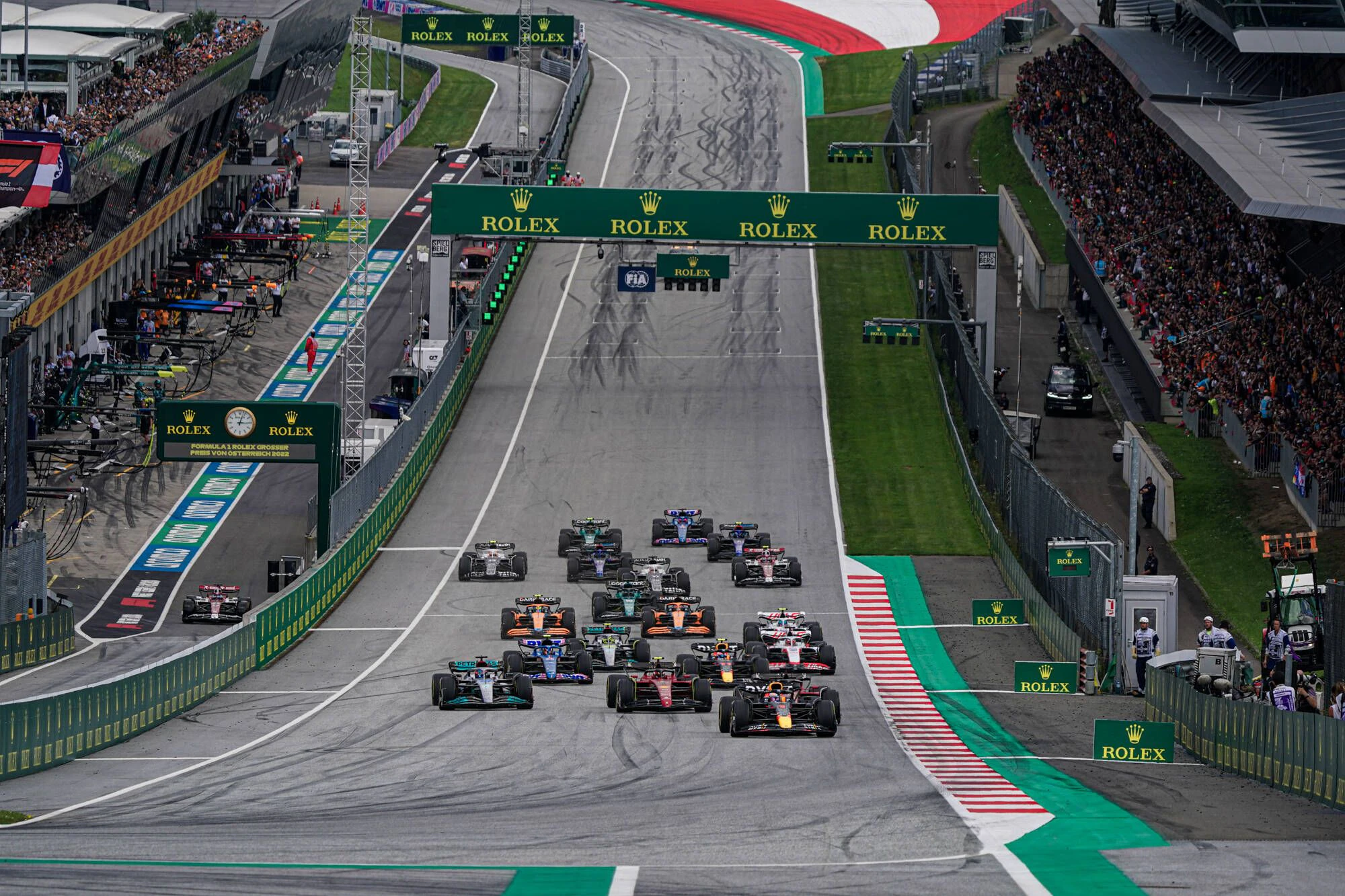 Die Formel 1 trägt wieder einen Sprint in Spielberg aus. 