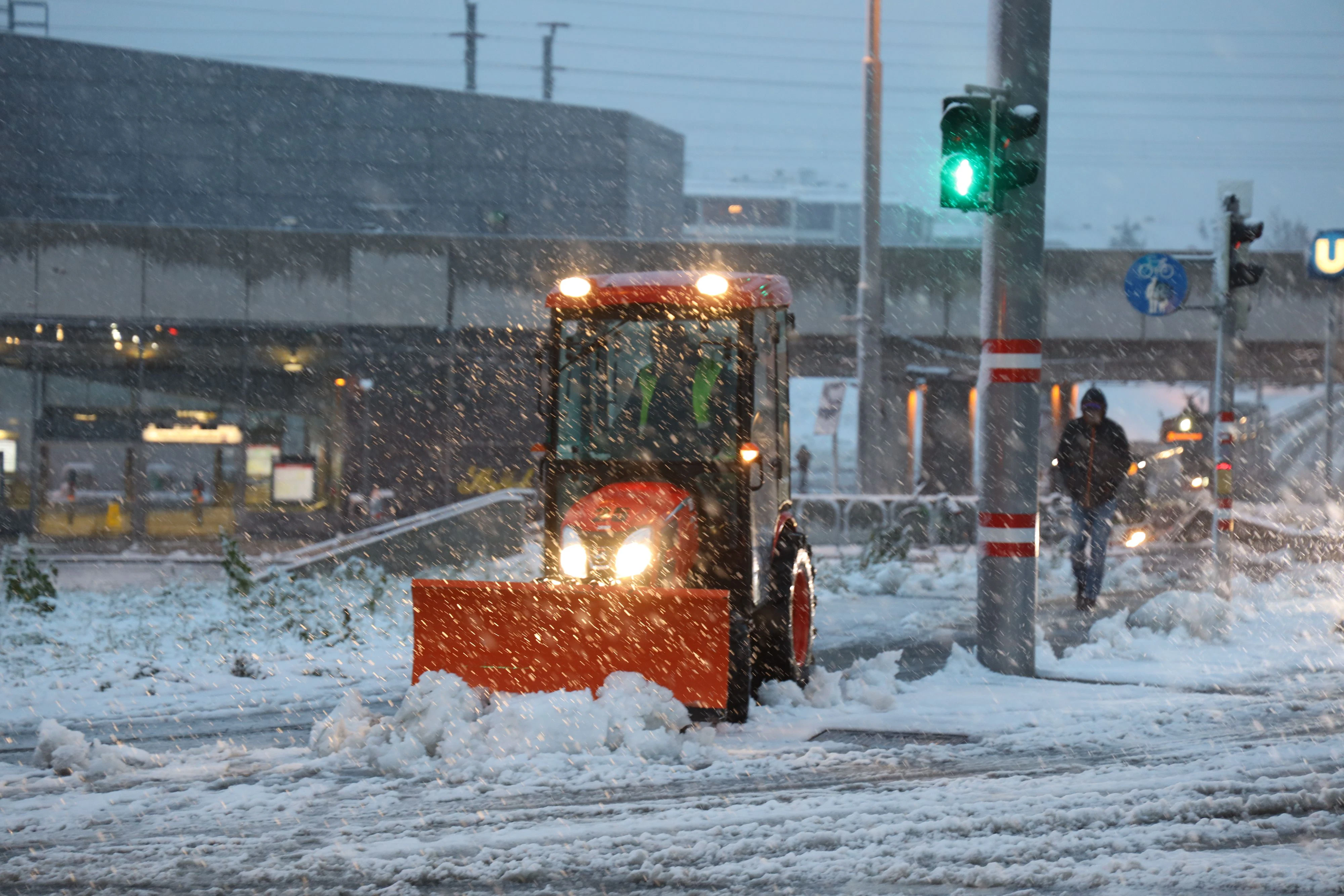 Kräftiger Schneefall wird auch in Wien erwartet. Archivbild.
