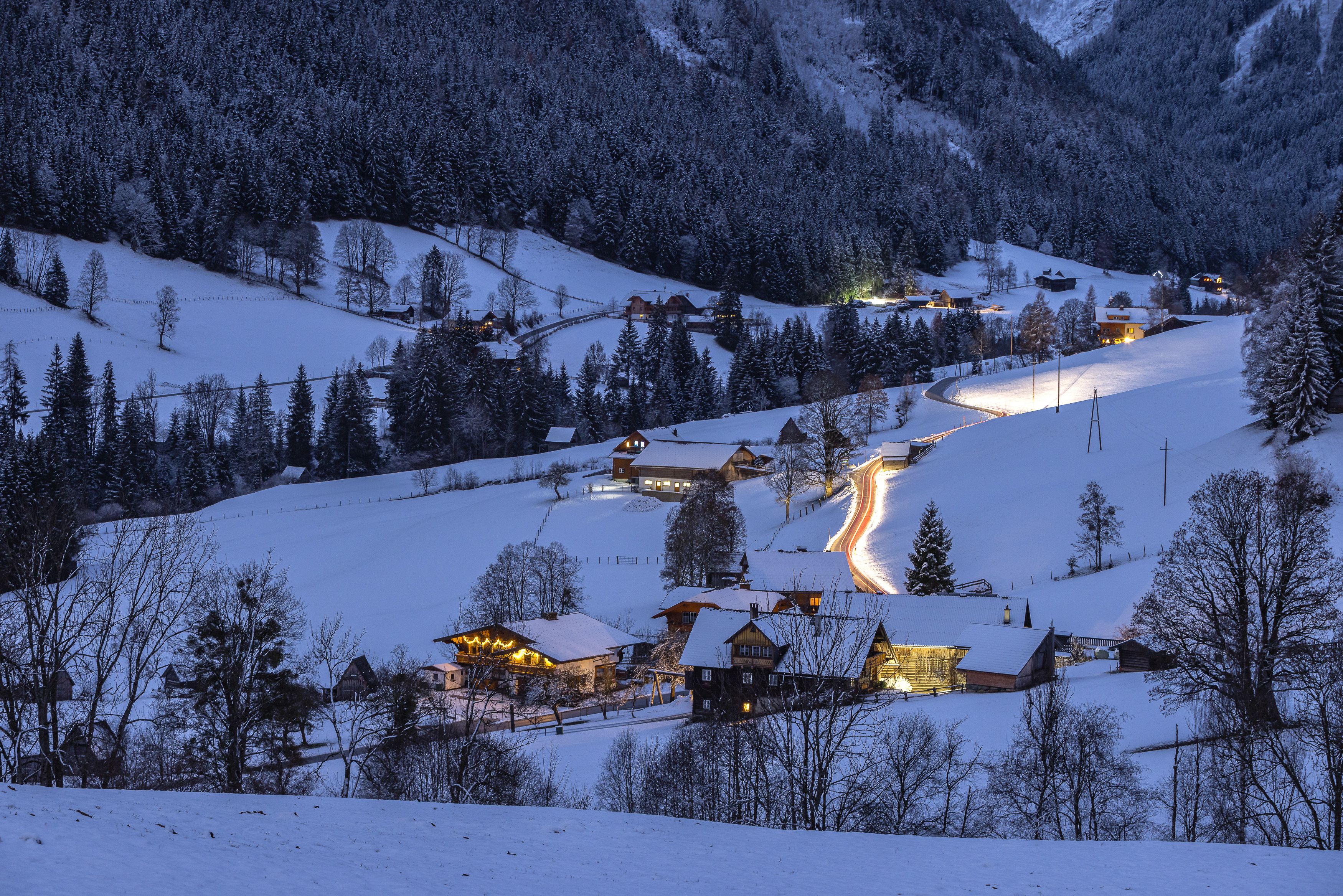In den kommenden Tagen ist in Österreich erneut mit Schnee zu rechnen.