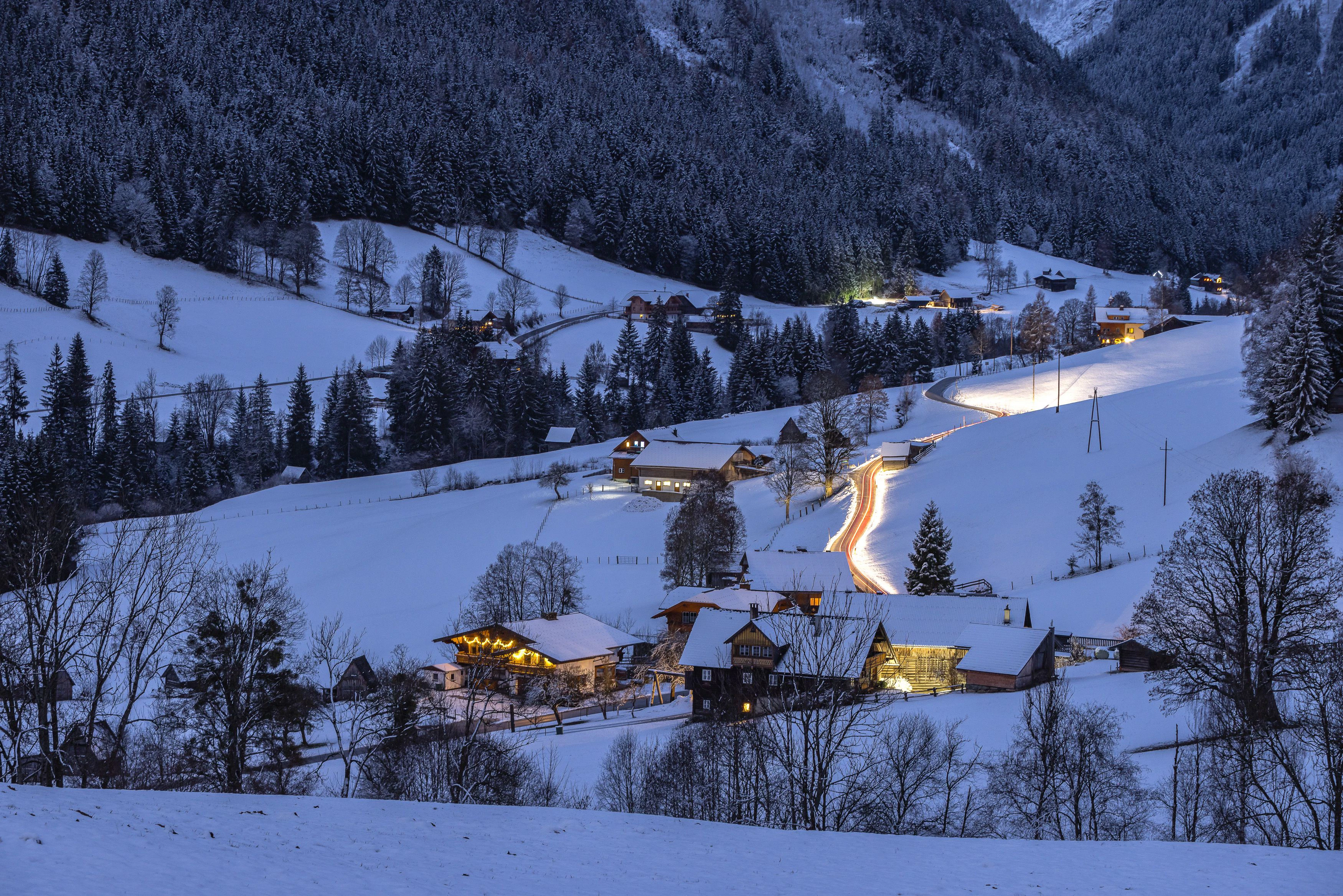 In den kommenden Tagen ist in Österreich erneut mit Schnee zu rechnen.