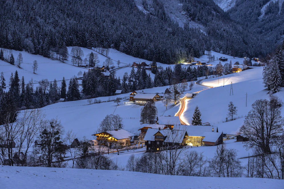 Schnee fällt am Wochenende vor allem im Hochgebirge.