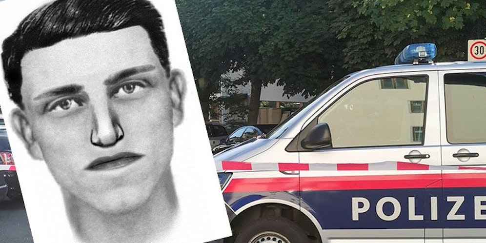 Die Polizei jagt einen Mann mit einem Phantombild.