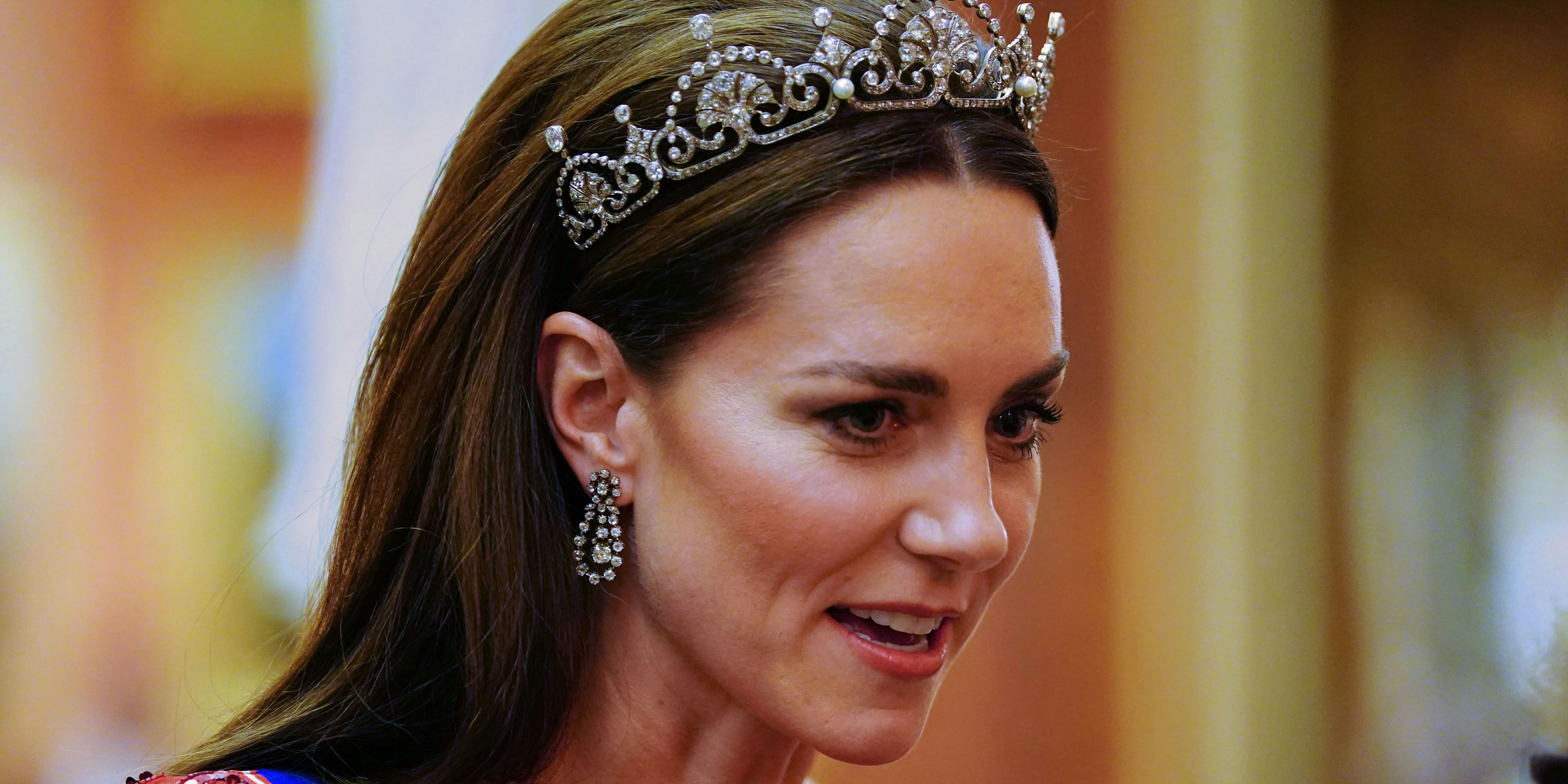 Prinzessin Kate beim Diplomatenempfang im Buckingham Palace.