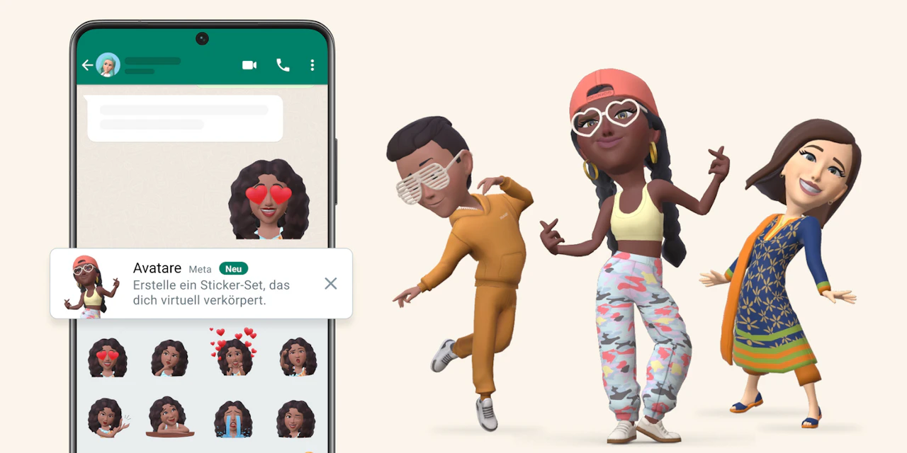 Sticker Heute BILDSTRECKE: WhatsApp führt personalisierte Sticker ein | Heute.at