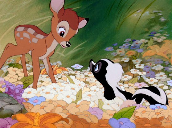 Das Stinktier aus dem Disney-Klassiker "Bambi" heißt ebenfalls "Blume". 