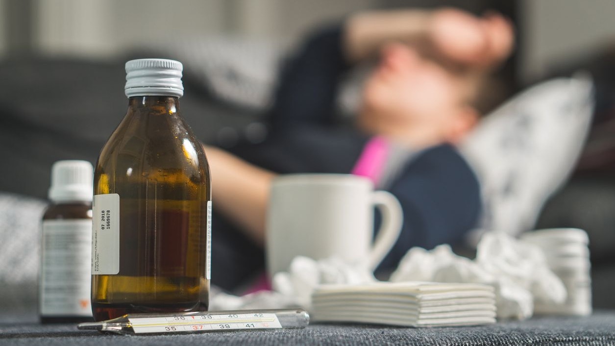 Sickness and flu concept