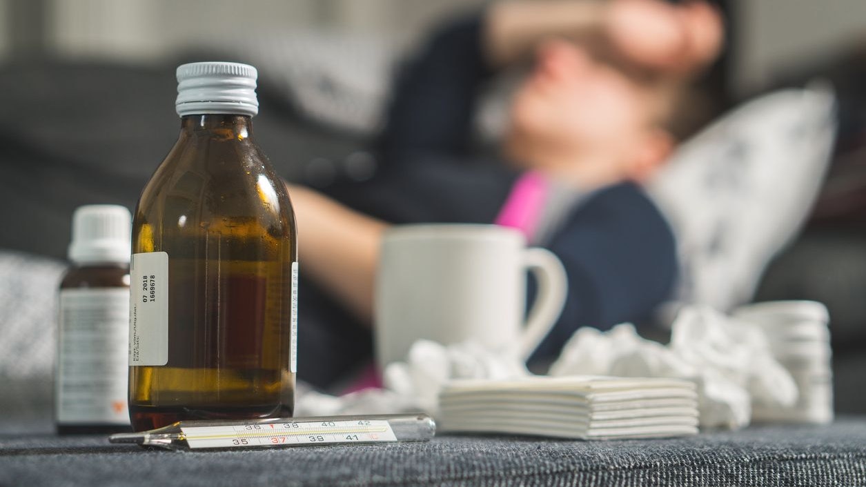 Sickness and flu concept