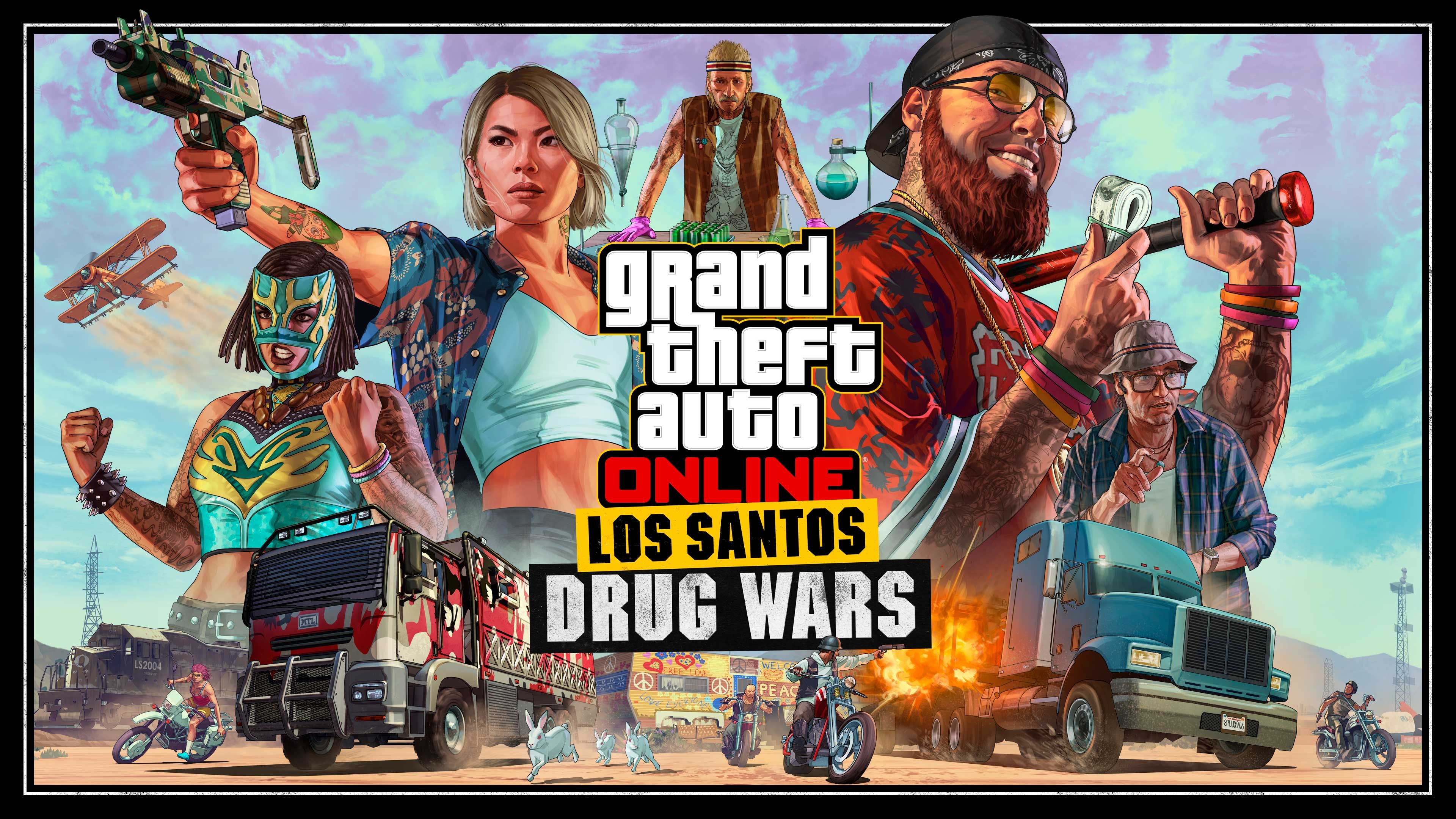 "GTA Online: Los Santos Drug Wars" - neues Update erscheint am 13. Dezember.