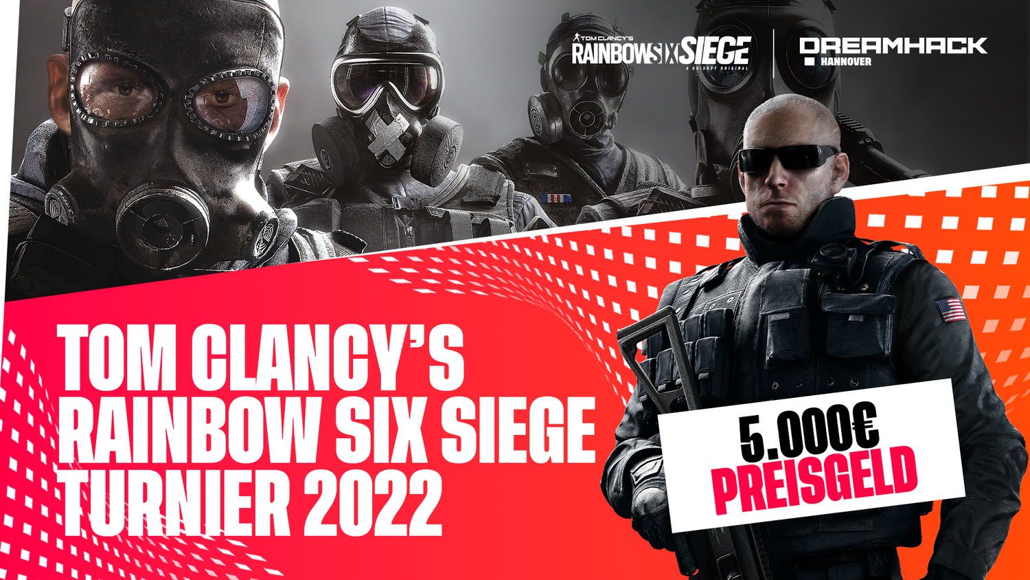 "Tom Clancy’s Rainbow Six Siege" auf der DreamHack 2022 in Hannover.