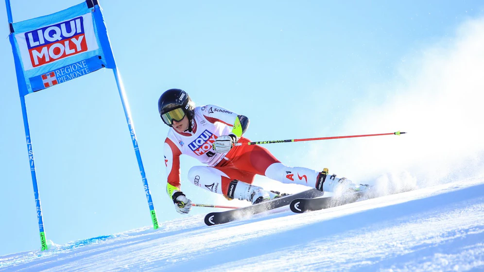 Elisabeth Kappaurer ist die beste ÖSV-Läuferin in Sestriere. 