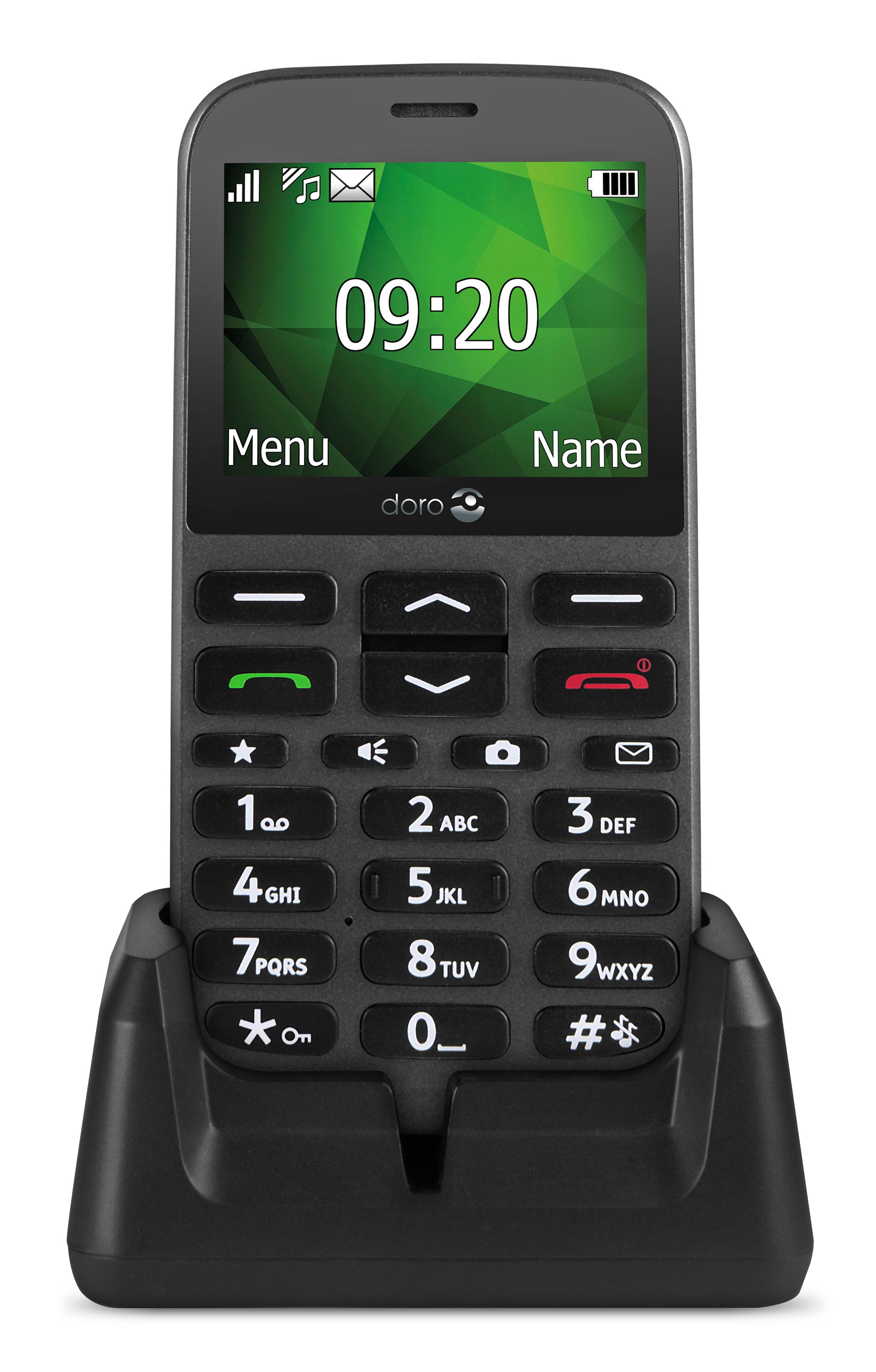 Ab sofort bei der Post erhältlich – das Doro 1370 mit extrabereitem Bildschirm.