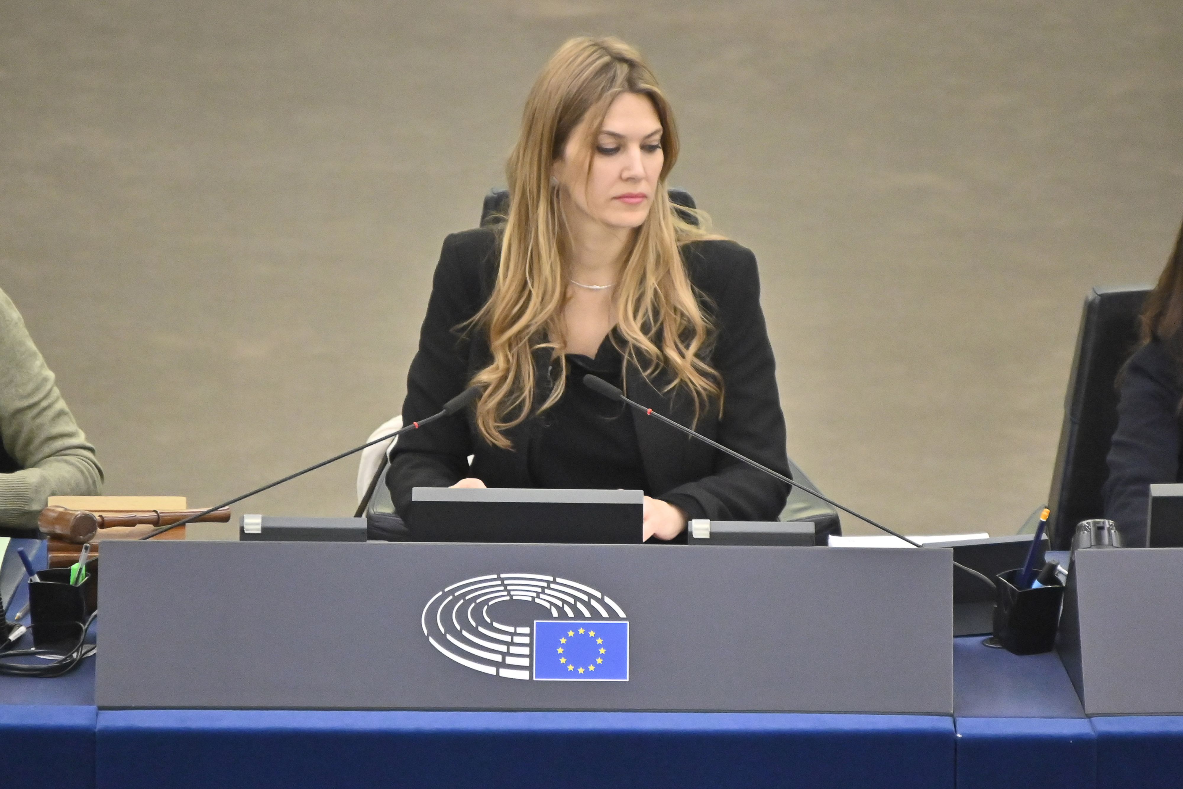 Eva Kaili wurde ihres Amts enthoben.