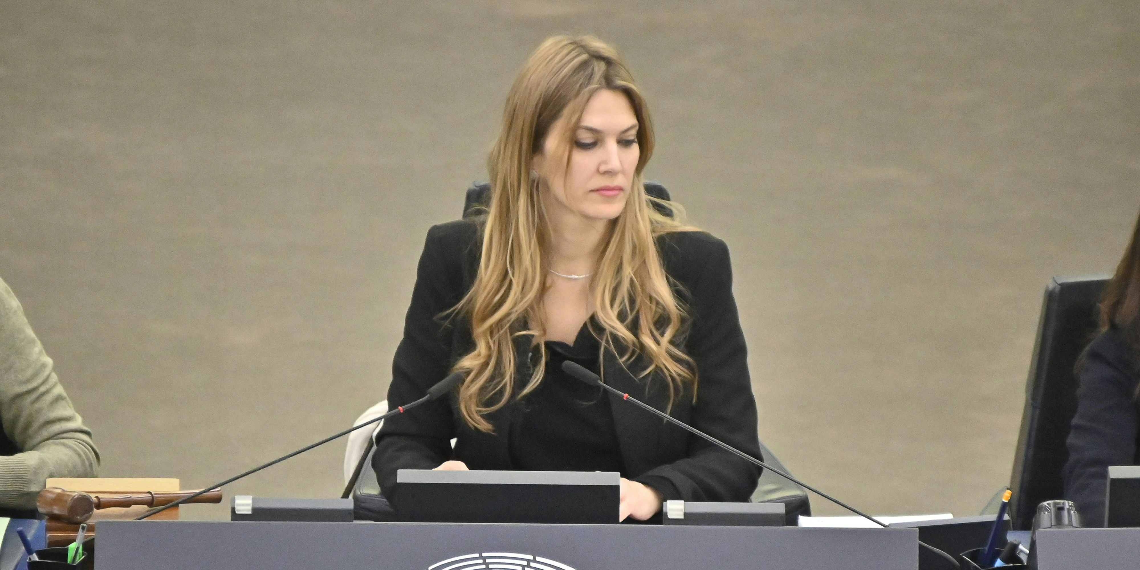 Eva Kaili wurde ihres Amts enthoben.