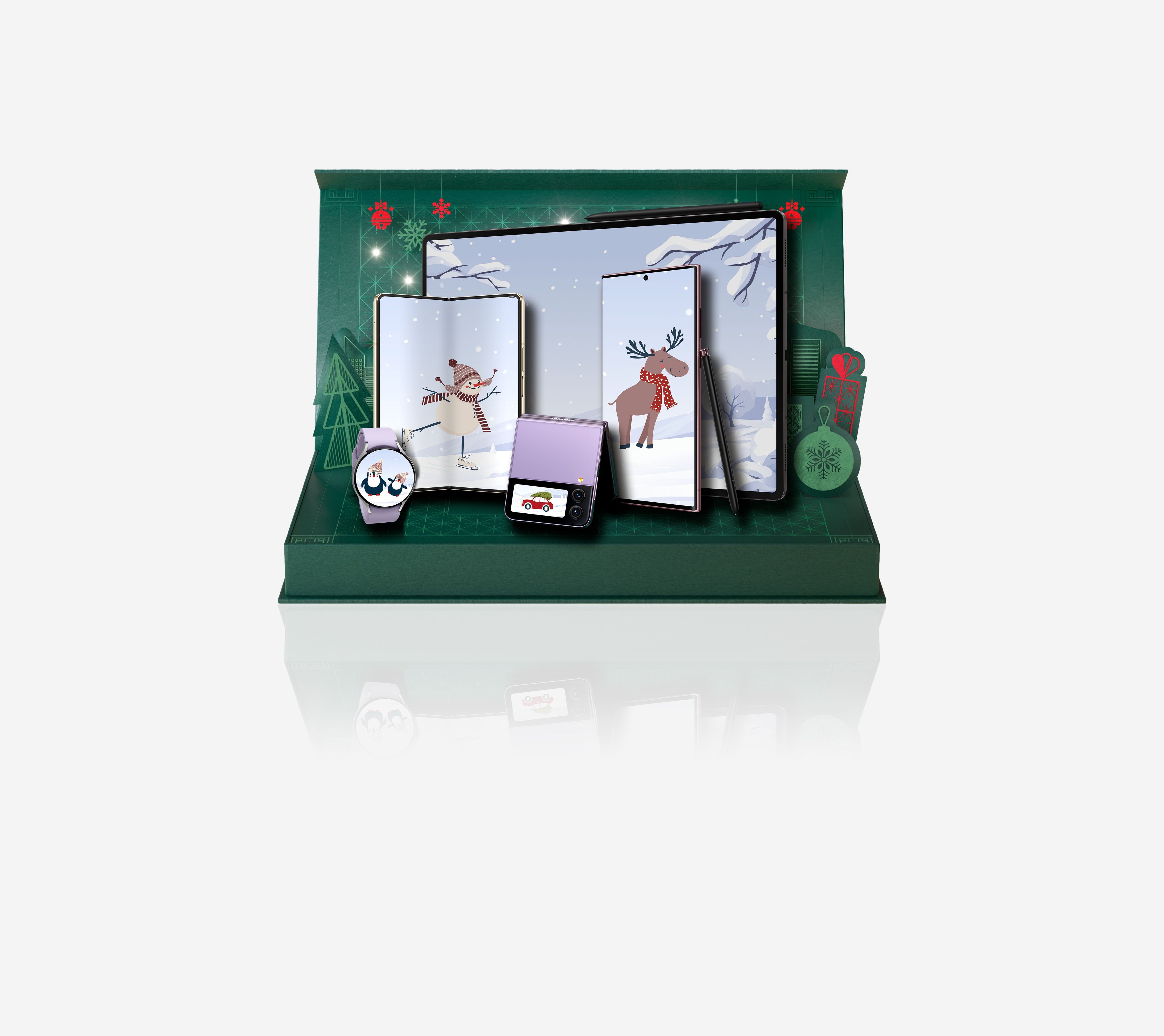 All I Want for Christmas is Entertainment: Die Samsung-Wunschliste für Weihnachten.