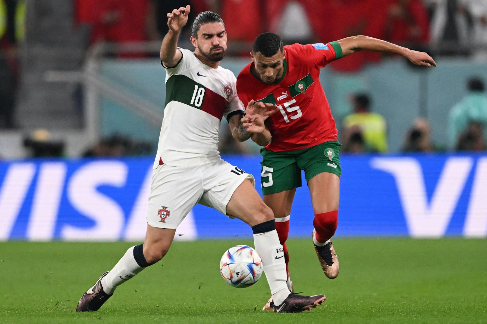 WM-Viertelfinale: Marokko gegen Portugal - die besten Bilder!