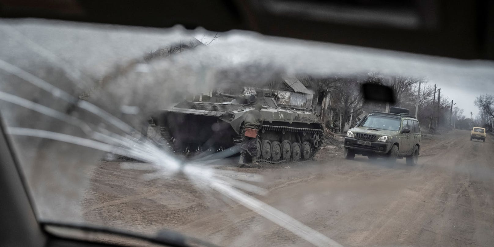 Im Donbass wüten nach wie vor schwere Gefechte.