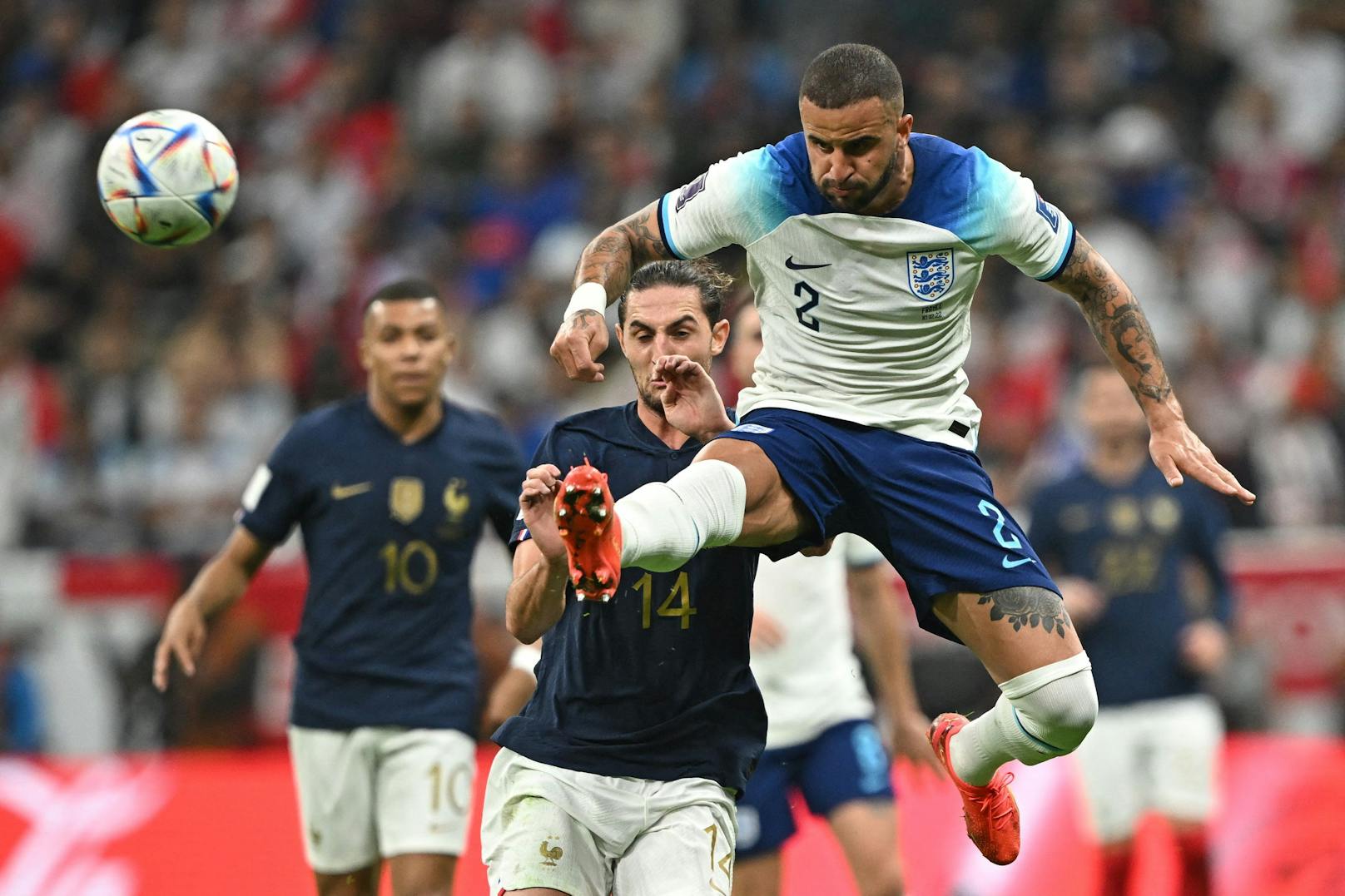 WM-Viertelfinale: Frankreich gegen England - die besten Bilder