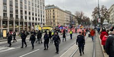 Russland-Fahnen – Mini-Demo legte wieder Wien lahm