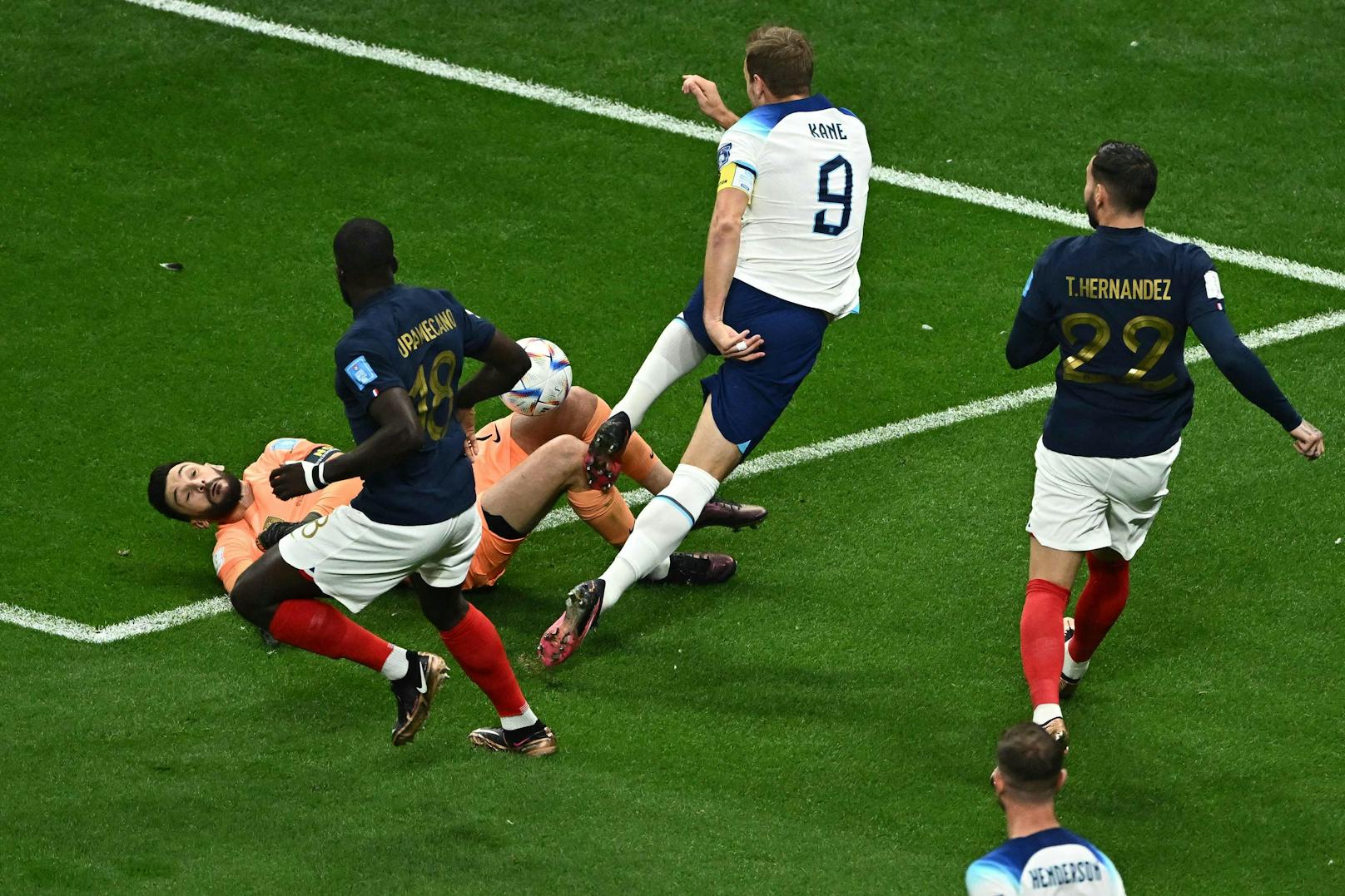 WM-Viertelfinale: Frankreich gegen England - die besten Bilder