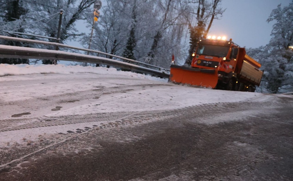 Am Montag dürfte es in Linz wieder sehr kalt werden, auch Schneefall ist möglich.