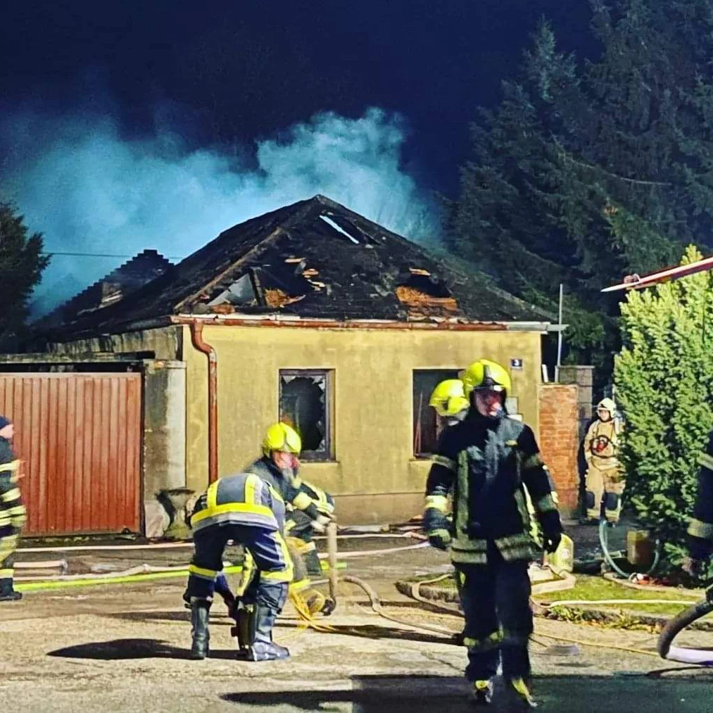 Die Feuerwehr im Löscheinsatz