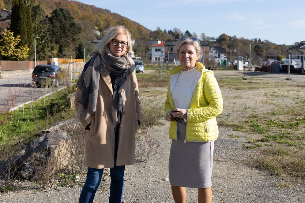 Verkehrssprecherin Edith Kollermann gemeinsam mit Ex-Verkehrsstaatsrätin Christia Kranzl