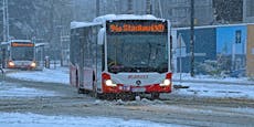 Unwetter-Warnung – Schnee-Hammer trifft jetzt Wien
