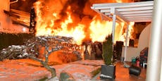 Gartenhaus in Wattens brennt ab – 11 Personen gerettet