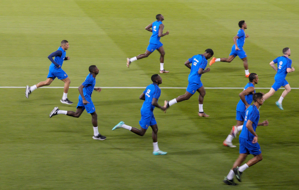 Frankreich droht im WM-Halbfinale der Ausfall von zwei Stammspielern. 