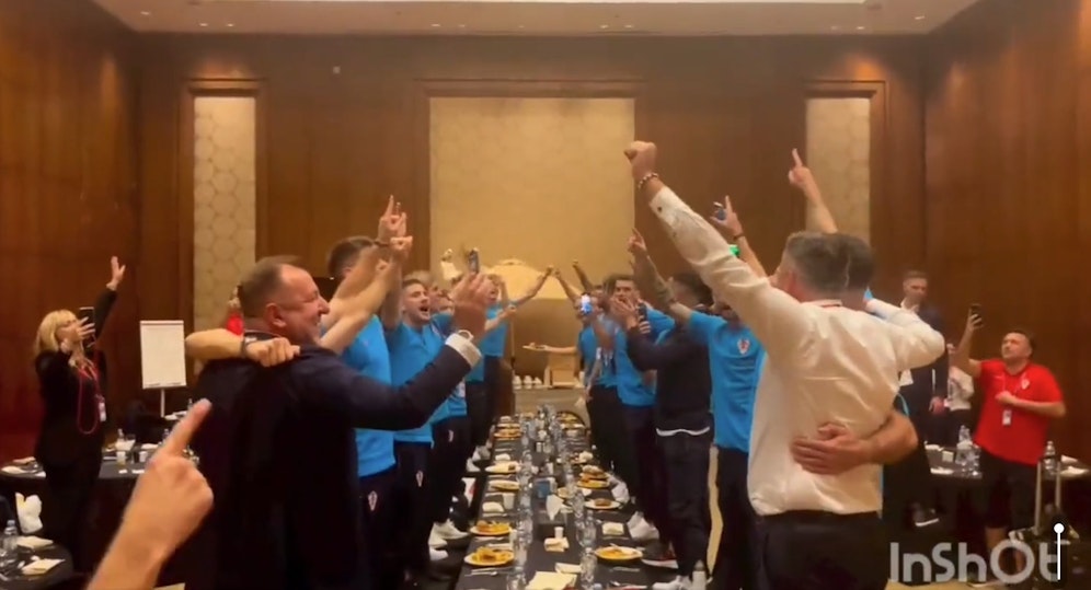 Die Kroatien-Kicker sorgen für einen Eklat.