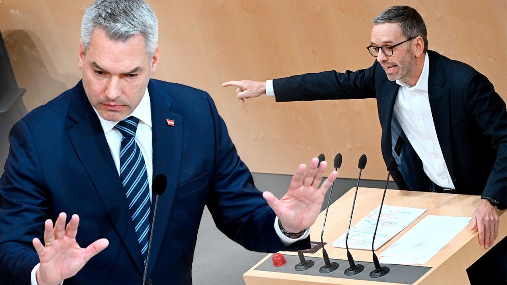 Kickl: "Plagiatsjäger hätten Freude mit ÖVP-Politik"