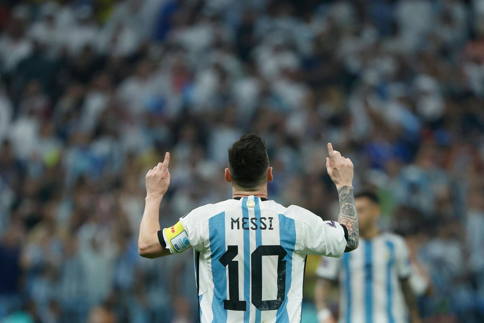Lionel Messi lässt seine Argentinier jubeln.