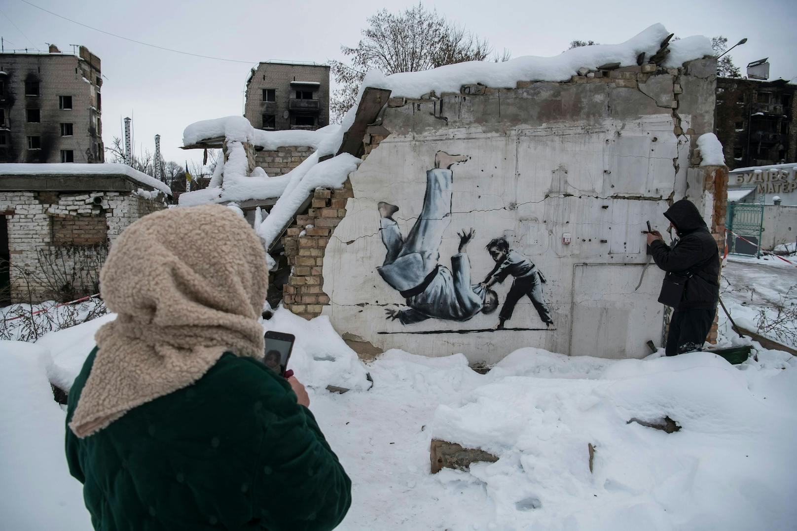 Banksy verkauft Kunst um 291.000 Euro für Ukraine-Hilfe