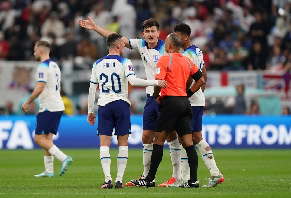 England-Ärger über den Schiedsrichter