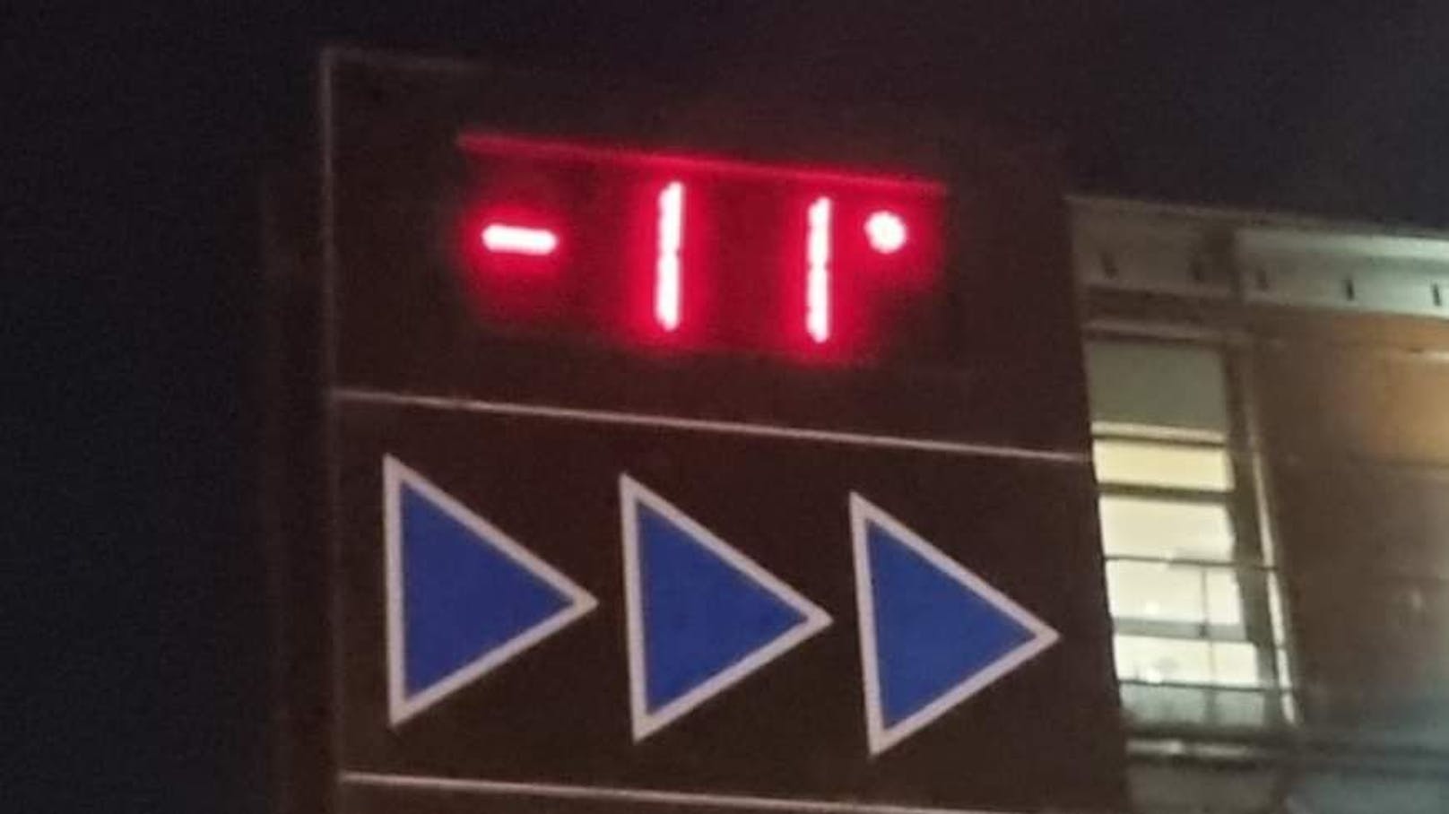In Linz-Urfahr wurden am Dienstag in der Früh Minus 11 Grad gemessen.