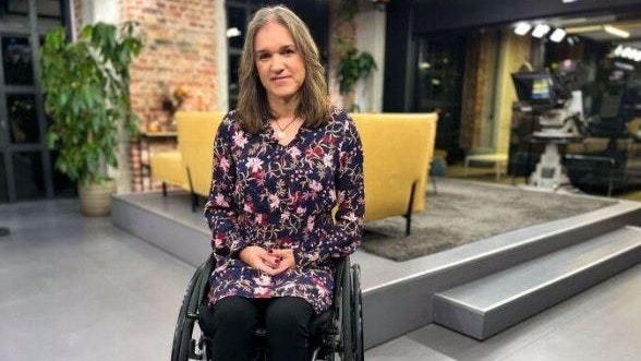 Die 53-Jährige bei der norwegischen TV-Sendung «God morgen Norge».