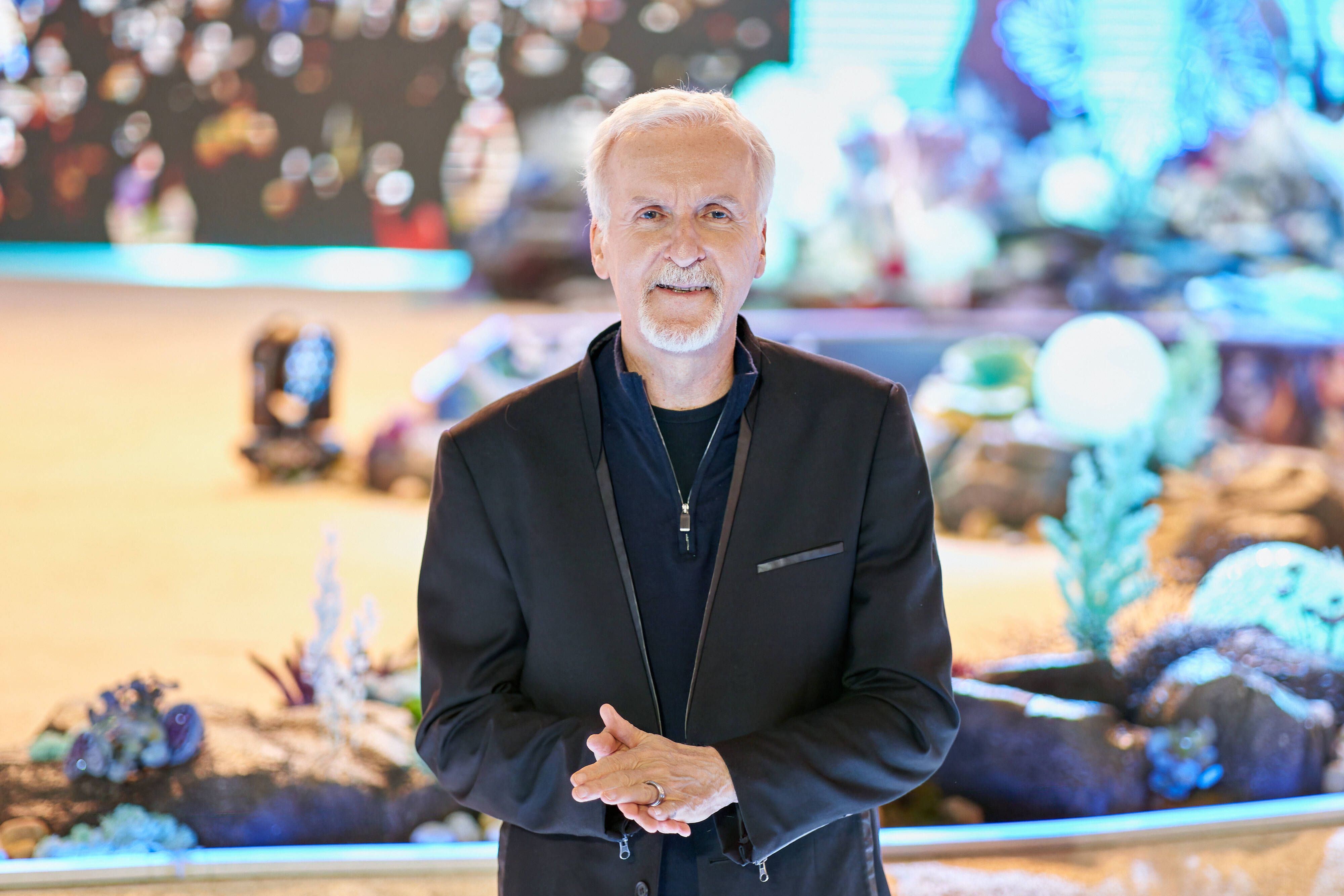  Avatar: The Way of Water film Blue Carpet SEOUL, SOUTH KOREA, DEC 09: Canadian filmmaker James Cameron during Avatar: The Way of Water film Blue Carpet at the Conrad Seoul Hotel in Seoul, South Korea, on December 09, 2022. Seoul the Conrad Seoul Hotel South Korea 7694_266954 Copyright: xStevexChoxKyewoong/PentaxPressx