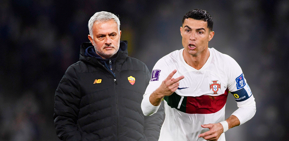 José Mourinho und Cristiano Ronaldo 