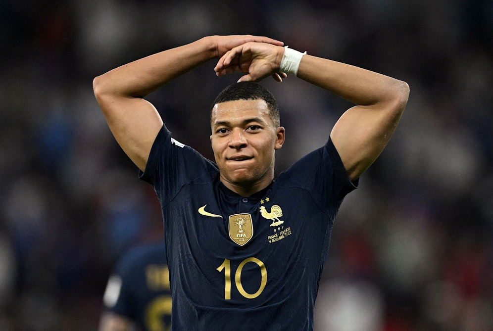 Kylian Mbappe&nbsp;